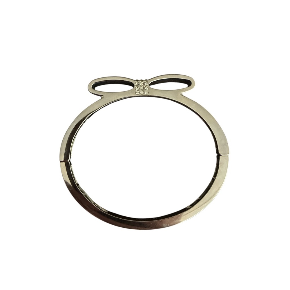 ✨ 3/$15 ✨Lia Sophia Bow Bangle Rhinestone Expandable Bracelet